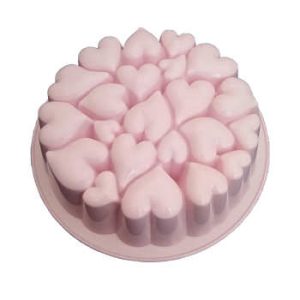 قالب ژله پلاستیکی قلب فانتزی