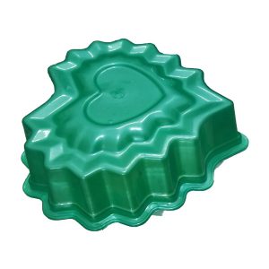قالب ژله پلاستیکی قلب کنگره دار