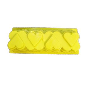 قالب ژله پلاستیکی کیکس قلب