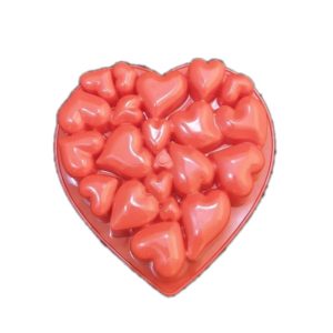 قالب ژله پلاستیکی قلب قلبی