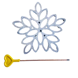 قالب شیرینی پنجره ای گل داوودی بزرگ