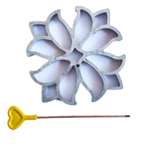 قالب شیرینی پنجره ای گل لاله بزرگ