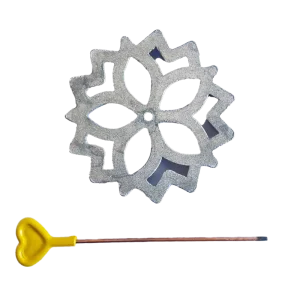 قالب شیرینی پنجره ای گل مریم کوچک