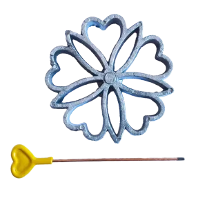 قالب شیرینی پنجره ای گل مینا بزرگ