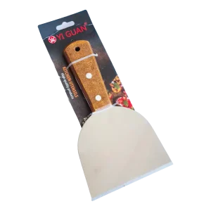 کاردک دسته چوبی استیل 10 سانت چینی